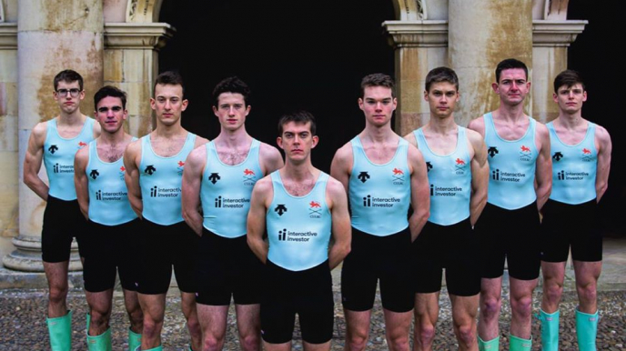 Cambridge University Boat Club Lightweight Men's Team 2020